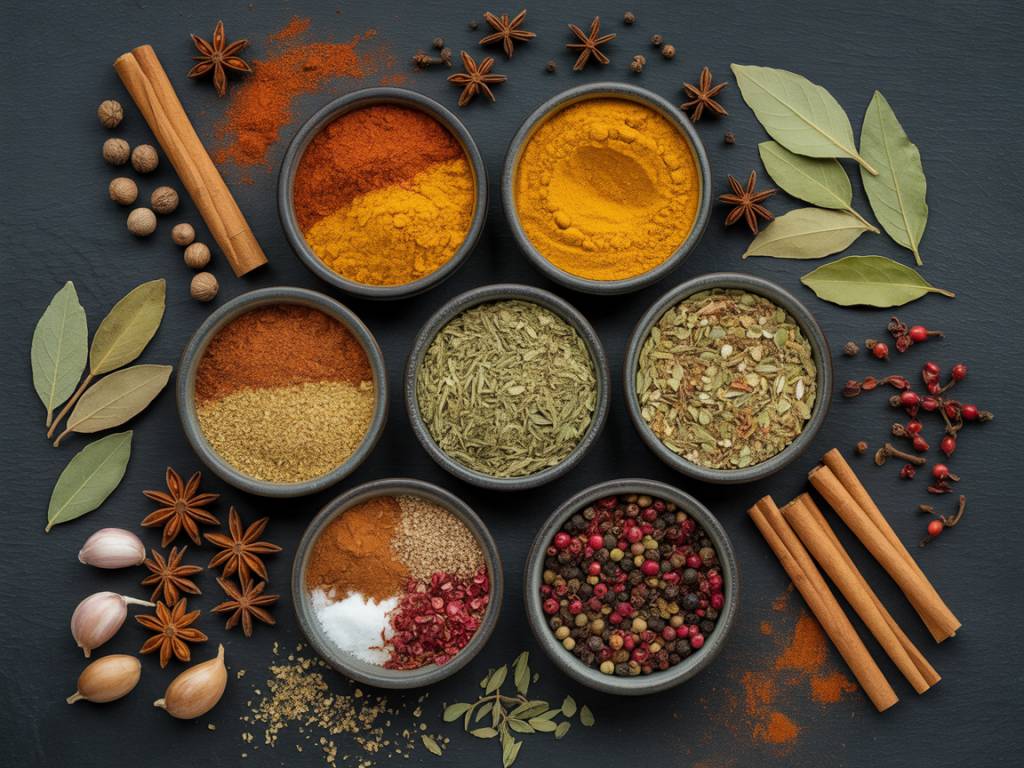 Essential organic spices to enhance your everyday dishes and support digestive health