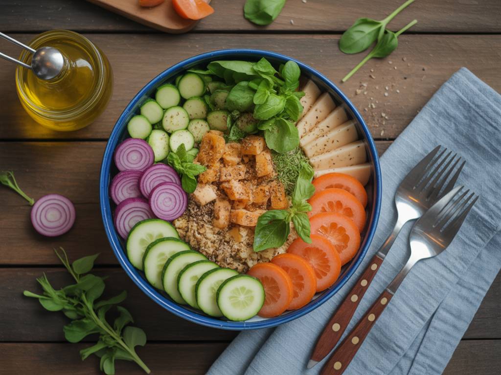 Complete, balanced bowls using seasonal ingredients for simple everyday nutrition