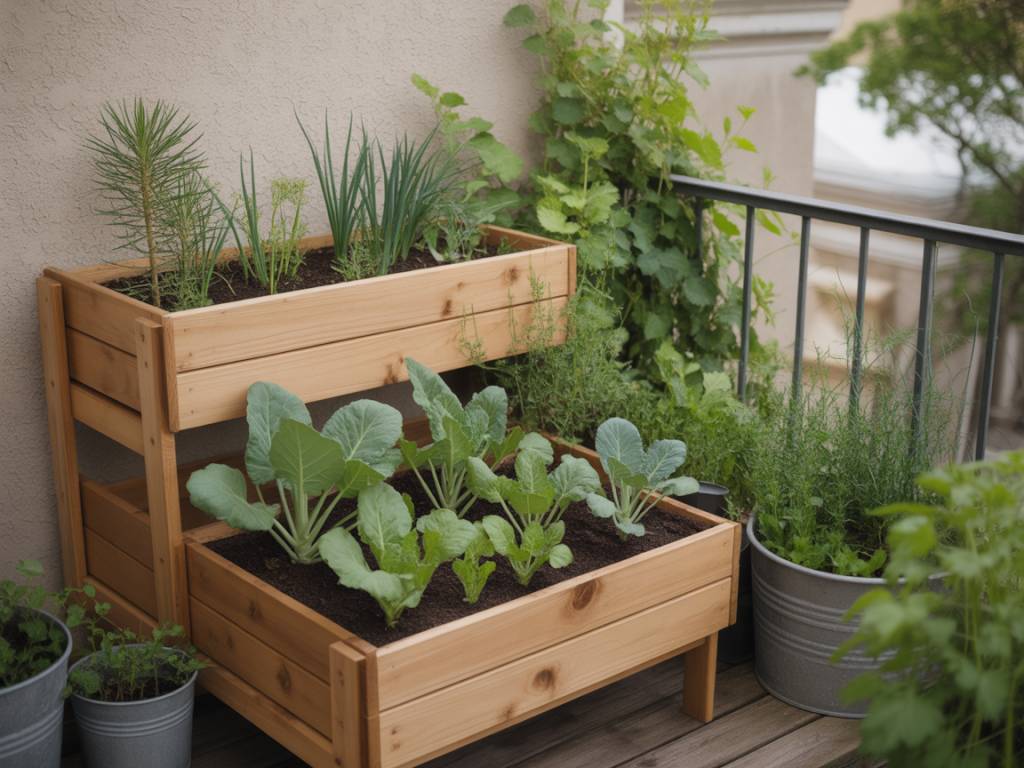 How to create a small organic garden even in limited space or on a balcony