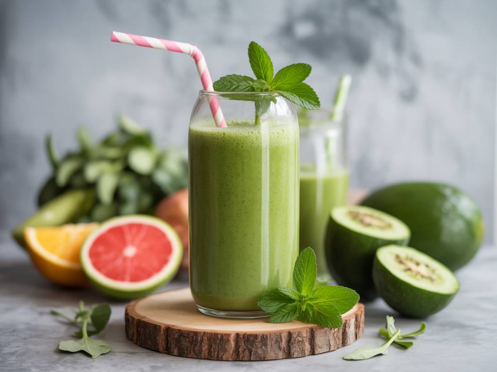 Green smoothie ideas to energize your mornings with seasonal organic produce