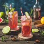 Organic mocktail recipes: festive, alcohol-free drinks using seasonal organic fruits and herbs