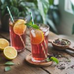 Organic herbal iced tea ideas for refreshing, sugar-free hydration using seasonal ingredients